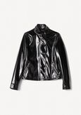 Giubbino Geson in ecopelle NERO BLACK Donna immagine n. 5