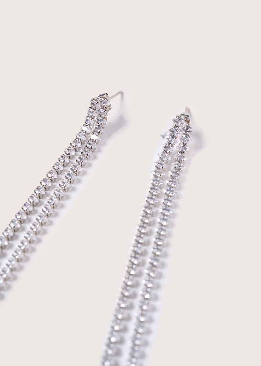 Greta strass earrings  Woman , image number 3