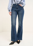 Cindy 5-pocket flare jeans DENIM DARK DENIM Woman image number 2