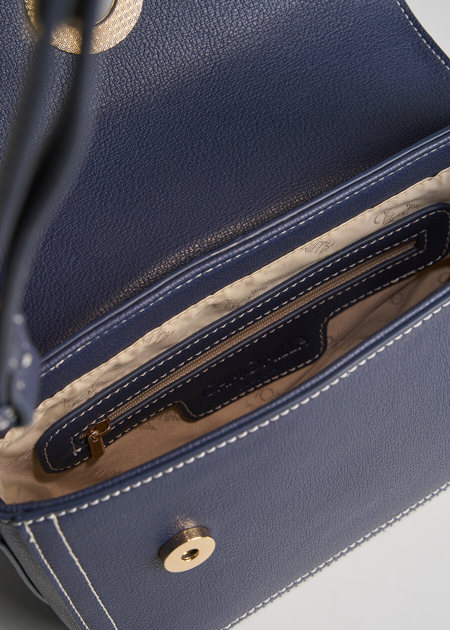 Baxy deer-print shoulder bag BIANCO WHITEAZZURO AZZURROBLU Woman , image number 4