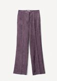 Corduroy Velvet  Suit GRIGIO CENEREVIOLA PURPLE Woman image number 10