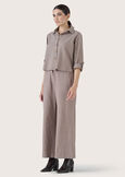 Pantalone Piper 100% cotone GRIGIO TORTORANERO BLACK Donna immagine n. 2