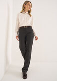 Camicia Alessia-B in satin BEIGE MOUSSEBEIGE LATTEVERDE Donna immagine n. 4