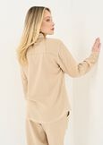 Camicia Carlotta in misto lino e cotone BEIGE Donna immagine n. 3