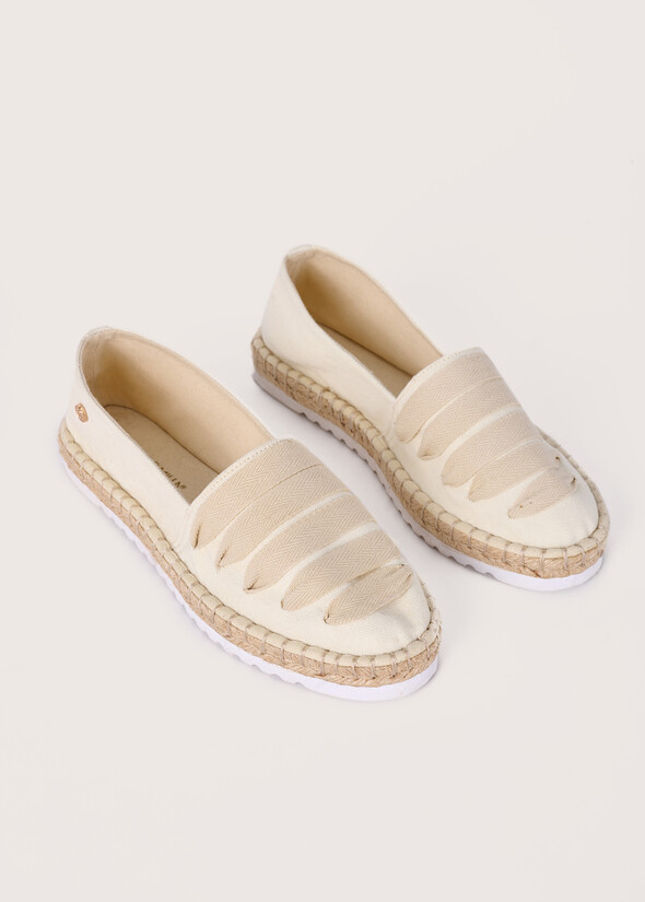 Espadrillas Sanny in cotone BEIGE SALINA Donna null