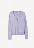 Cardigan Carl con scollo a V CELESTE POLVEREVIOLA LAVANDA Donna immagine n. 5