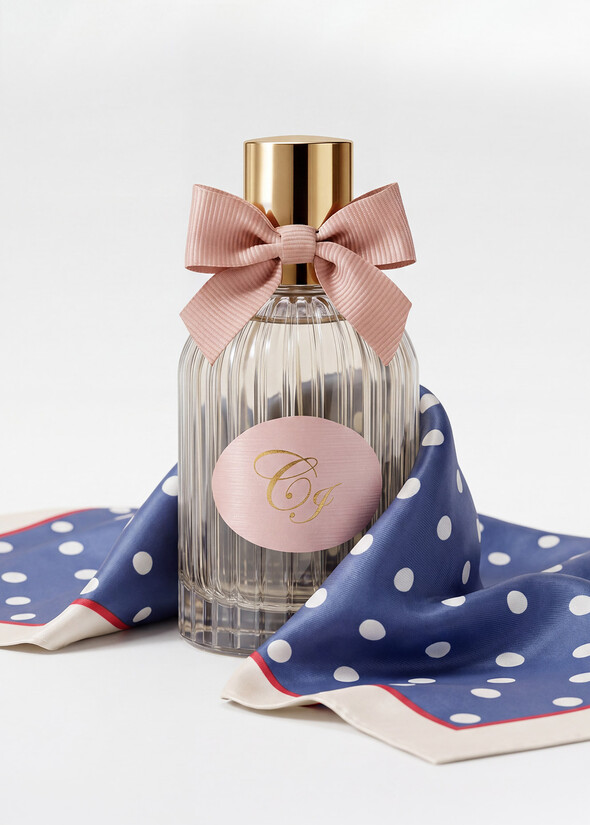 IDEA REGALO KIT FOULARD A POIS E PROFUMO CI ROSSO Donna null