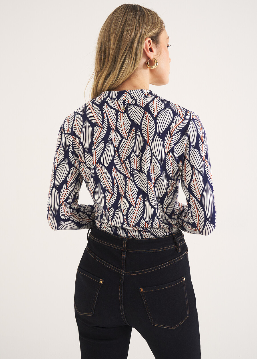 T-shirt Sabry con stampa BLU Donna , immagine n. 3