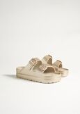 Siria rubber sandal GOLD Woman image number 1