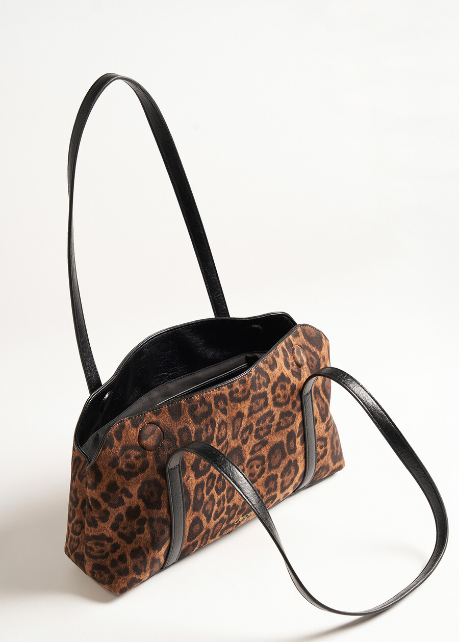 Bauletto Bonny animalier MARRONE CARAMELLO Donna , immagine n. 2