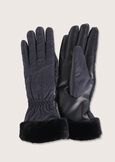 Gyanet eco-leather and nylon gloves image number 1