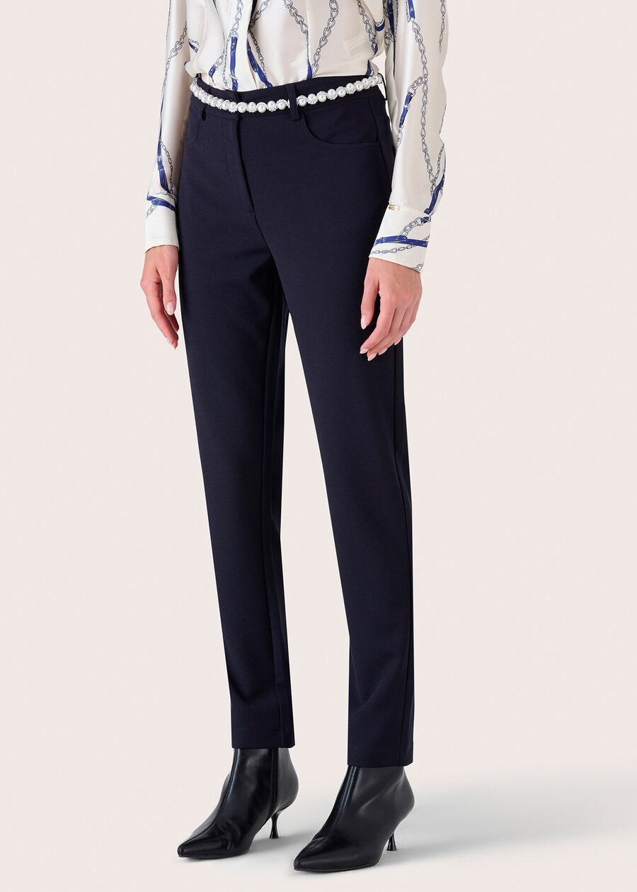 Pantalone Kate a gamba stretta NERO BLACKBLUE DARK BLUE Donna , immagine n. 3