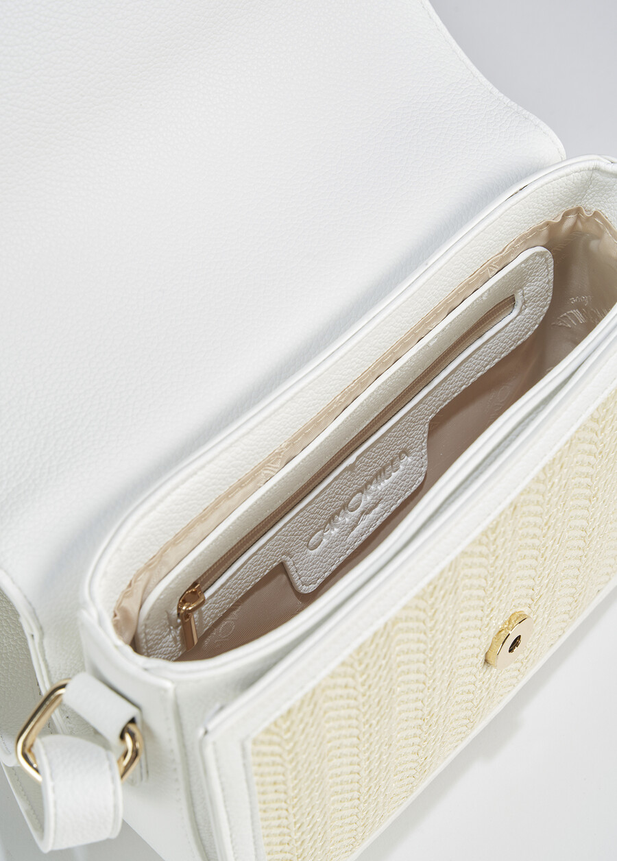Tracolla Breona in paglia e stampa cervo BEIGE AVENABEIGE Donna , immagine n. 6
