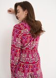 Camicia Corsica Fantasia Geometrica VERDEROSSO Donna immagine n. 3