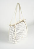Borsa shopping Bely in ecopelle BIANCO BURRO Donna immagine n. 2