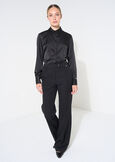 Pantaloni Giorgia ampi bi-stretch NERO BLACKBEIGE GESSOBLU Donna immagine n. 2