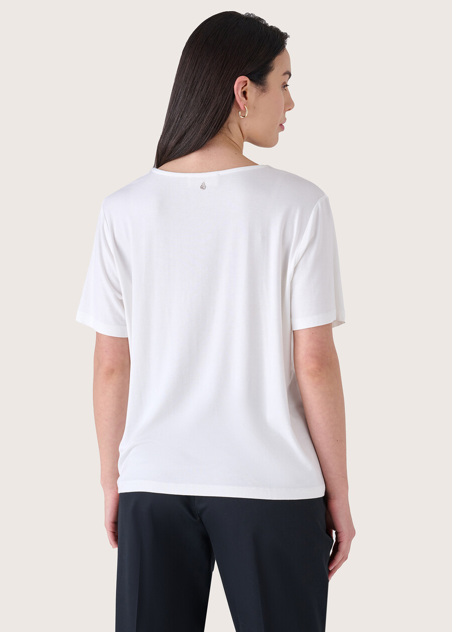 Susy ecovero t-shirt BIANCO ORCHIDEA Woman , image number 3