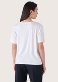 Susy ecovero t-shirt BIANCO ORCHIDEA Woman image number 3