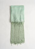 Stola Sanny viscosa e frange VERDE Donna immagine n. 1