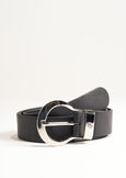 Cintura Charas in vera pelle NERO BLACK Donna immagine n. 1
