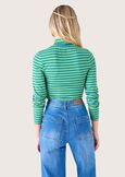 T-shirt Sarah in viscosa BLUE COLONIALROSSO SYRAH Donna immagine n. 3