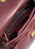 Blinny satchel-style faux leather bag NERO BLACKROSSO CHIANTI Woman image number 2