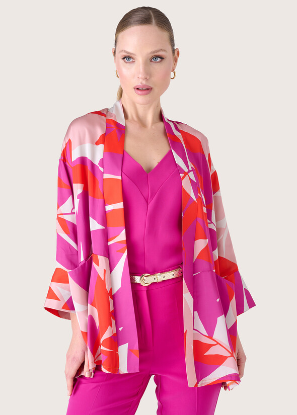 Coprispalle Sara in satin FUXI GLOSS Donna null