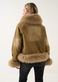 Giacca Gennifer denim ecopelliccia MARRONE Donna immagine n. 3