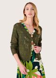 Clark openwork cardigan VERDE TIMO Woman image number 1