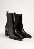Stivaletto Sirena stile cowboy stampa cocco NERO Donna immagine n. 1