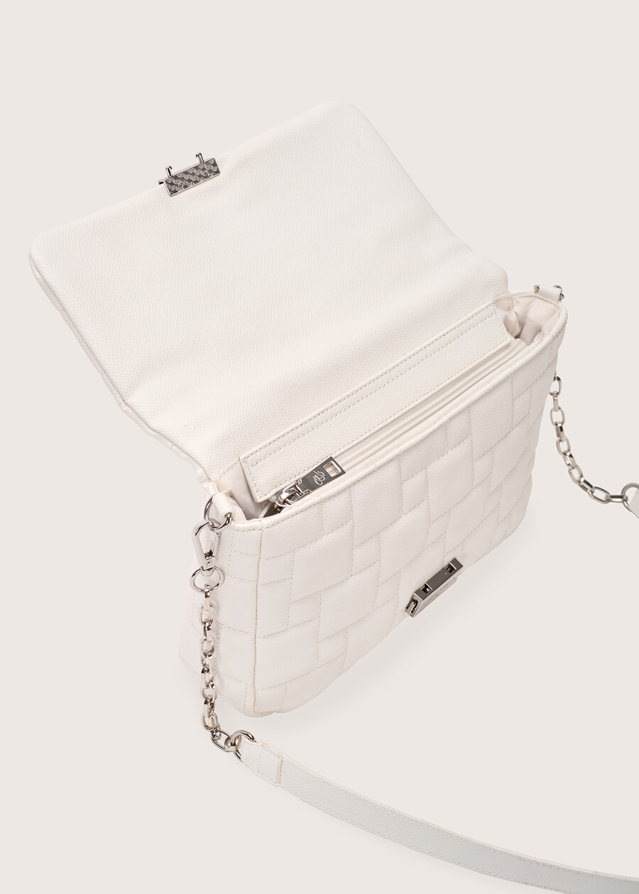 Briant eco-leather clutch bag BIANCO WHITEBEIGE NARCISO Woman , image number 4