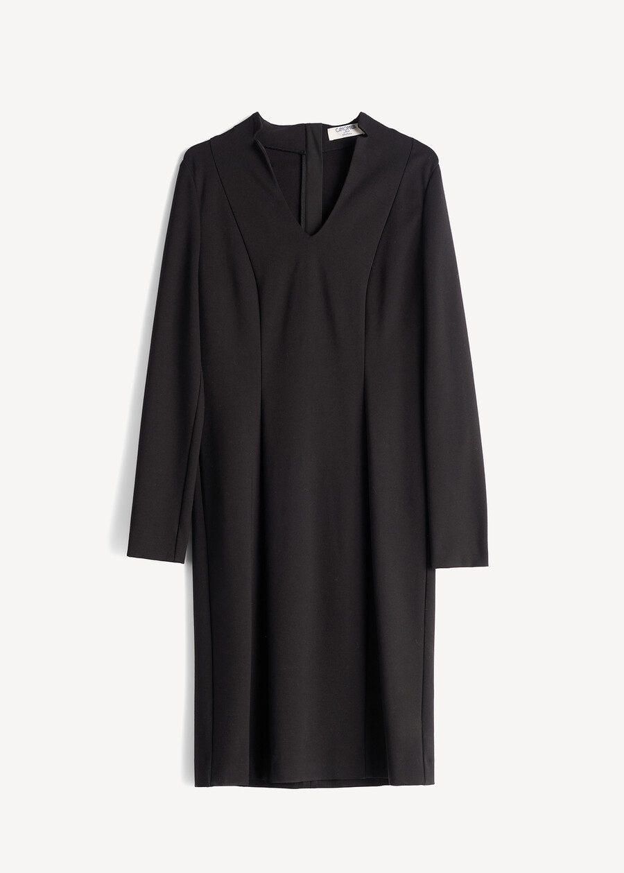 Abito Ariel scollo a V NERO Donna , immagine n. 6