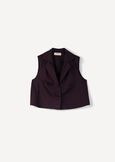 Clayd sleeveless Studio shirt VIOLA Woman image number 5