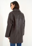 Gabriel faux leather coat MARRONE Woman image number 5