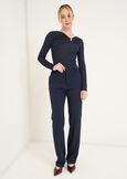 Clair classic trousers BLU Woman image number 1