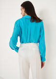Campbell silk and viscose shirt BLUBEIGE LATTEBLUE TURCHESEVIOLA MULBERRY Woman image number 5