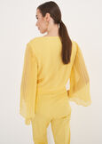 Blusa Blusy In Georgette GIALLOZAFFI Donna immagine n. 4