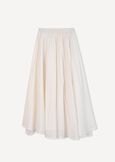 Gonna Gledis lunga in cotone BIANCO WHITE Donna immagine n. 6