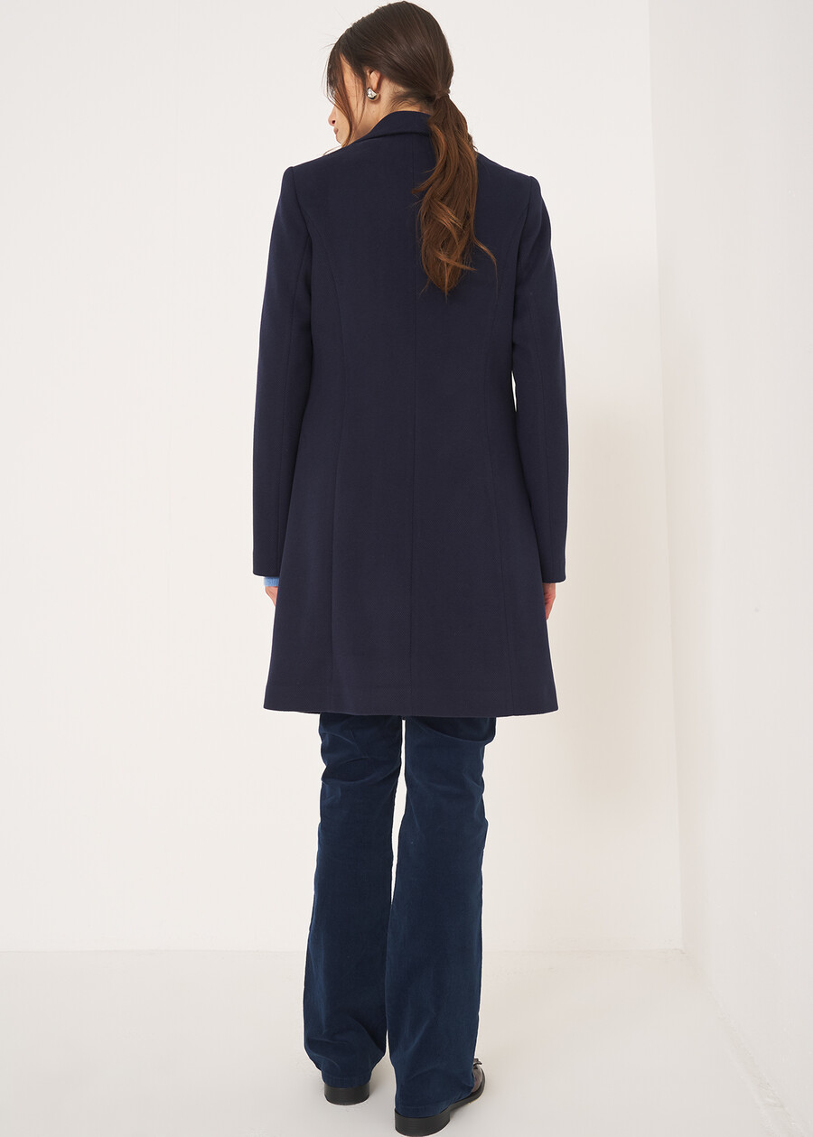 Catrine wool-blend coat NERO BLACKBLU Woman , image number 5