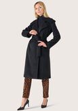 Victoria cloth coat NERO BLACKBEIGE LIGHT BEIGE Woman image number 1