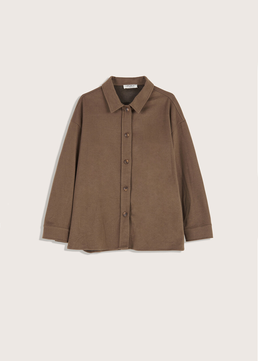 Cristie cloth shirt BEIGE TAUPE Woman , image number 4
