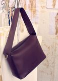 Borsa a sacca Birak 100% vera pelle MARRONE CASTAGNA Donna immagine n. 1