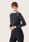 Maglia Stacy con perline NERO Donna immagine n. 1