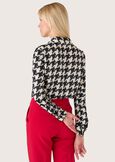 Alessia pied de coque shirt NERO Woman image number 3