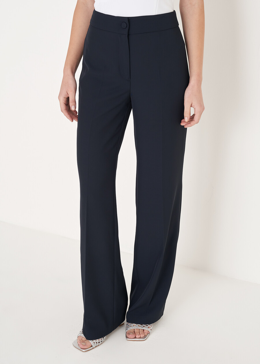 Pantalone Ashleyo in cady BLUE OLTREMARE  Donna , immagine n. 2