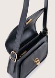 Bobbi eco-leather cross-body bag NERO BLACKMARRONE TIERRA Woman image number 3