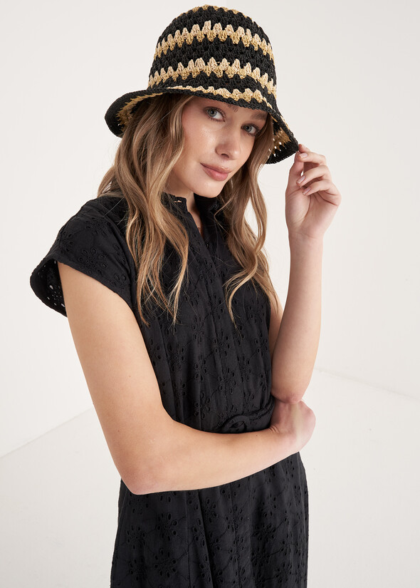 Briglia Woven Fisherman Hat BEIGE Woman null