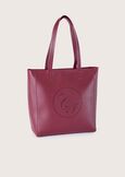 Shopping bag Bitta in ecopelle NERO BLACKBLU LAGUNABEIGE CREAMROSSO SYRAH Donna immagine n. 2