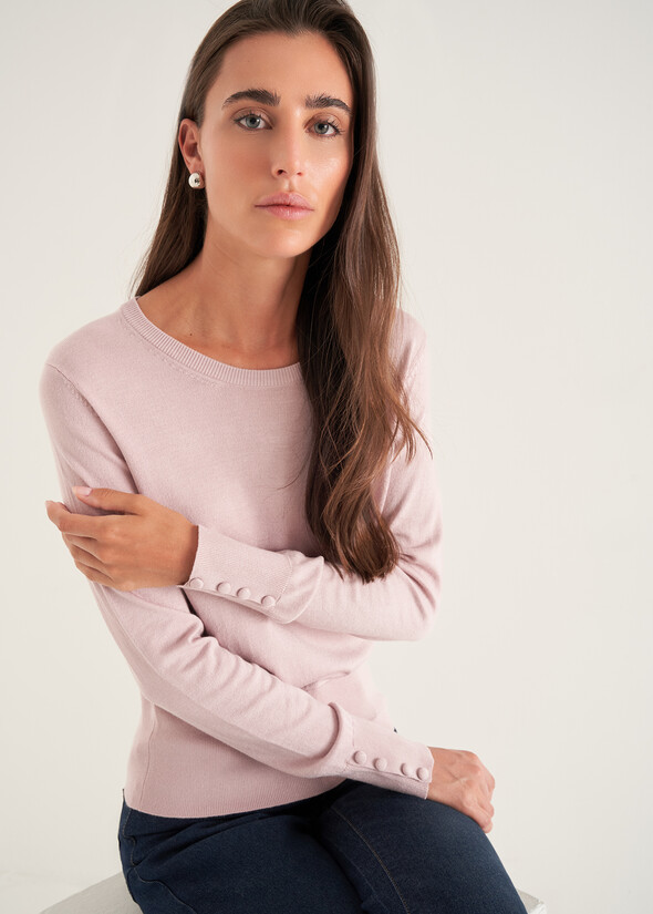 Maglia Melody girocollo Maglia Melody girocollo ROSA Donna null