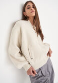 Carla knitted cardigan BEIGE AVENABLU AVION Woman image number 1